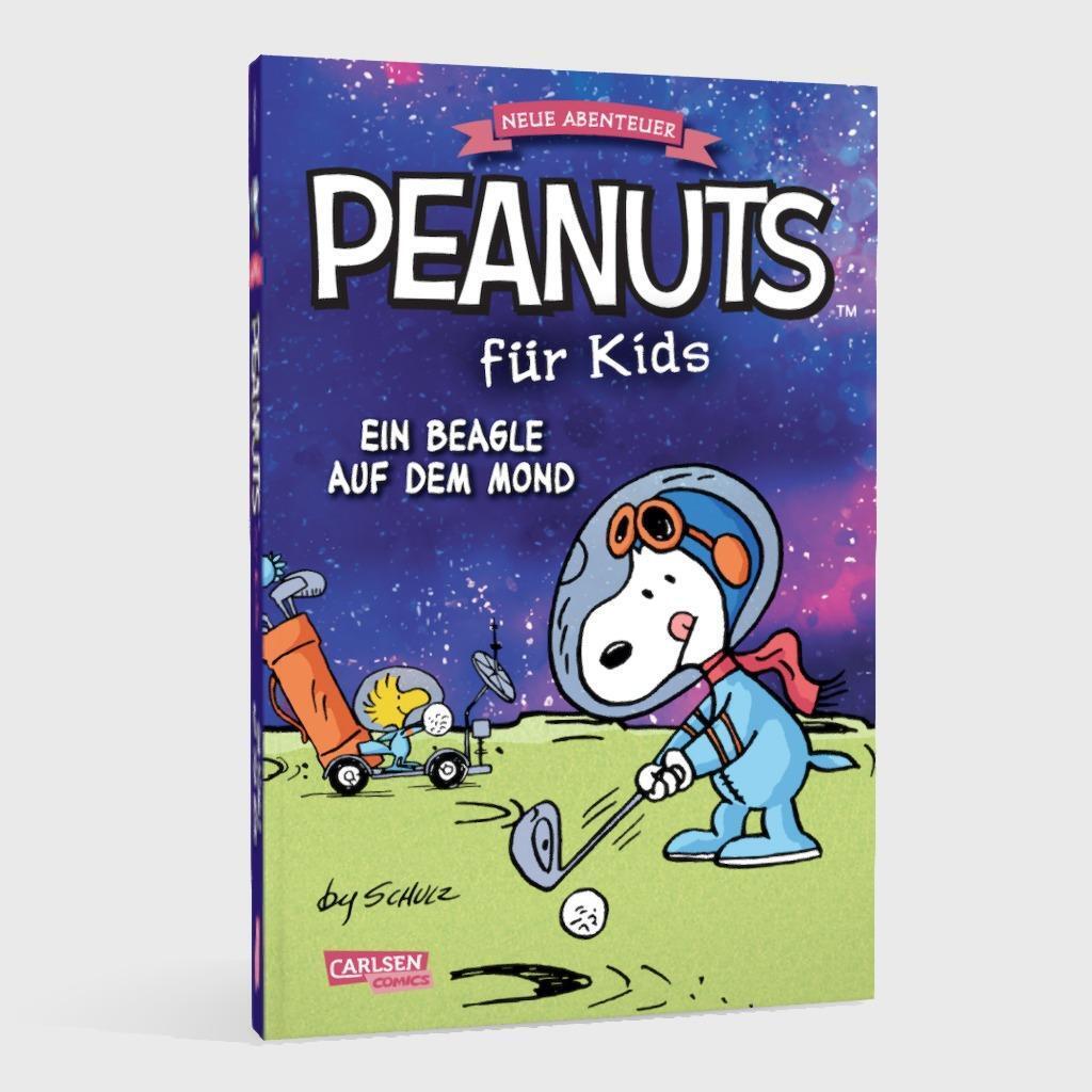 Bild: 9783551800718 | Peanuts für Kids - Neue Abenteuer 1: Ein Beagle auf dem Mond | Schulz