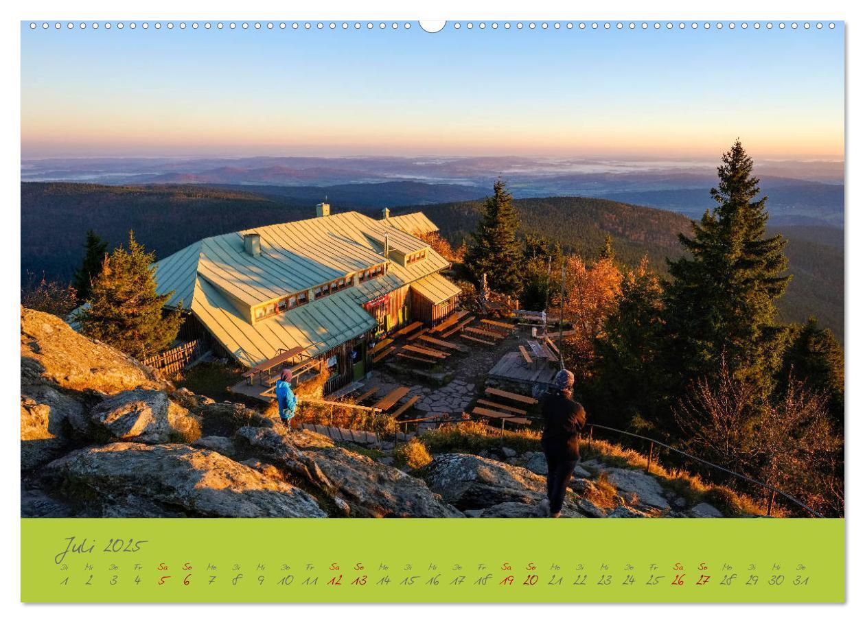 Bild: 9783435193530 | Der Bayerische Wald (Wandkalender 2025 DIN A2 quer), CALVENDO...