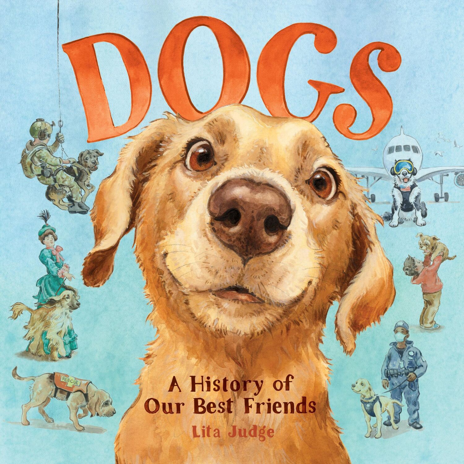 Cover: 9781419755446 | Dogs | A History of Our Best Friends | Lita Judge | Buch | Gebunden