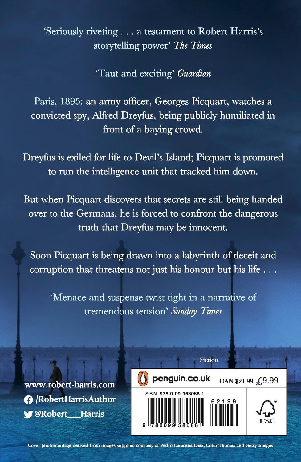 Rückseite: 9780099580881 | An Officer and a Spy | From the Sunday Times bestselling author | Buch