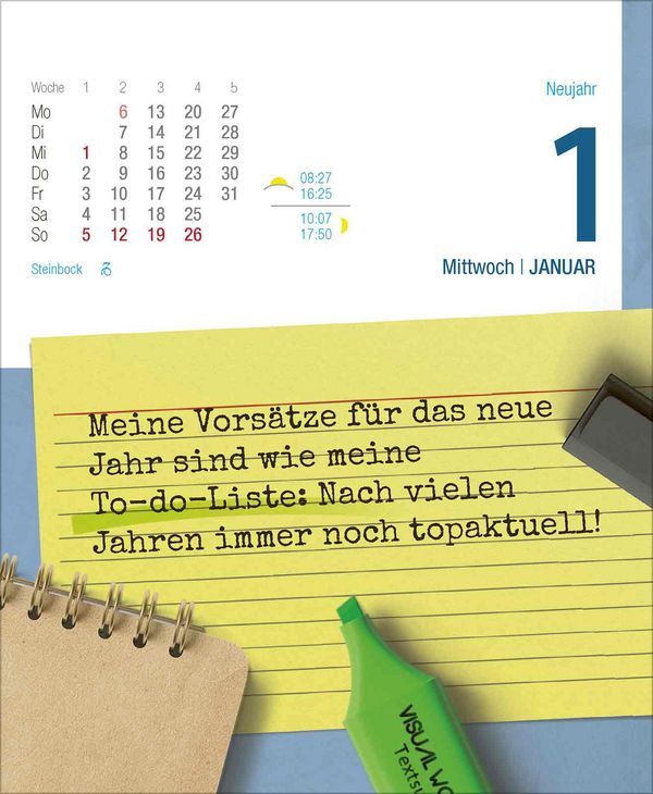 Bild: 9783731877400 | Visual Words Office 2025 | Korsch Verlag | Kalender | Spiralbindung