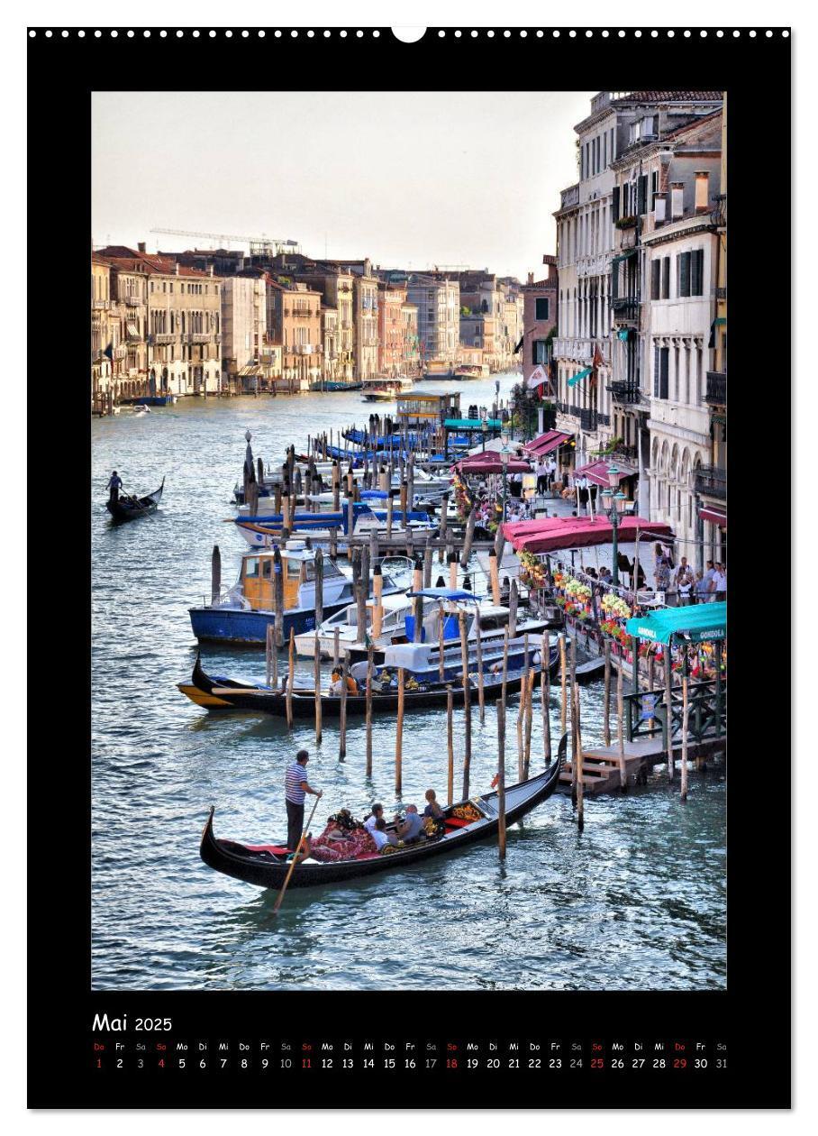 Bild: 9783457080863 | Venedig (Wandkalender 2025 DIN A2 hoch), CALVENDO Monatskalender