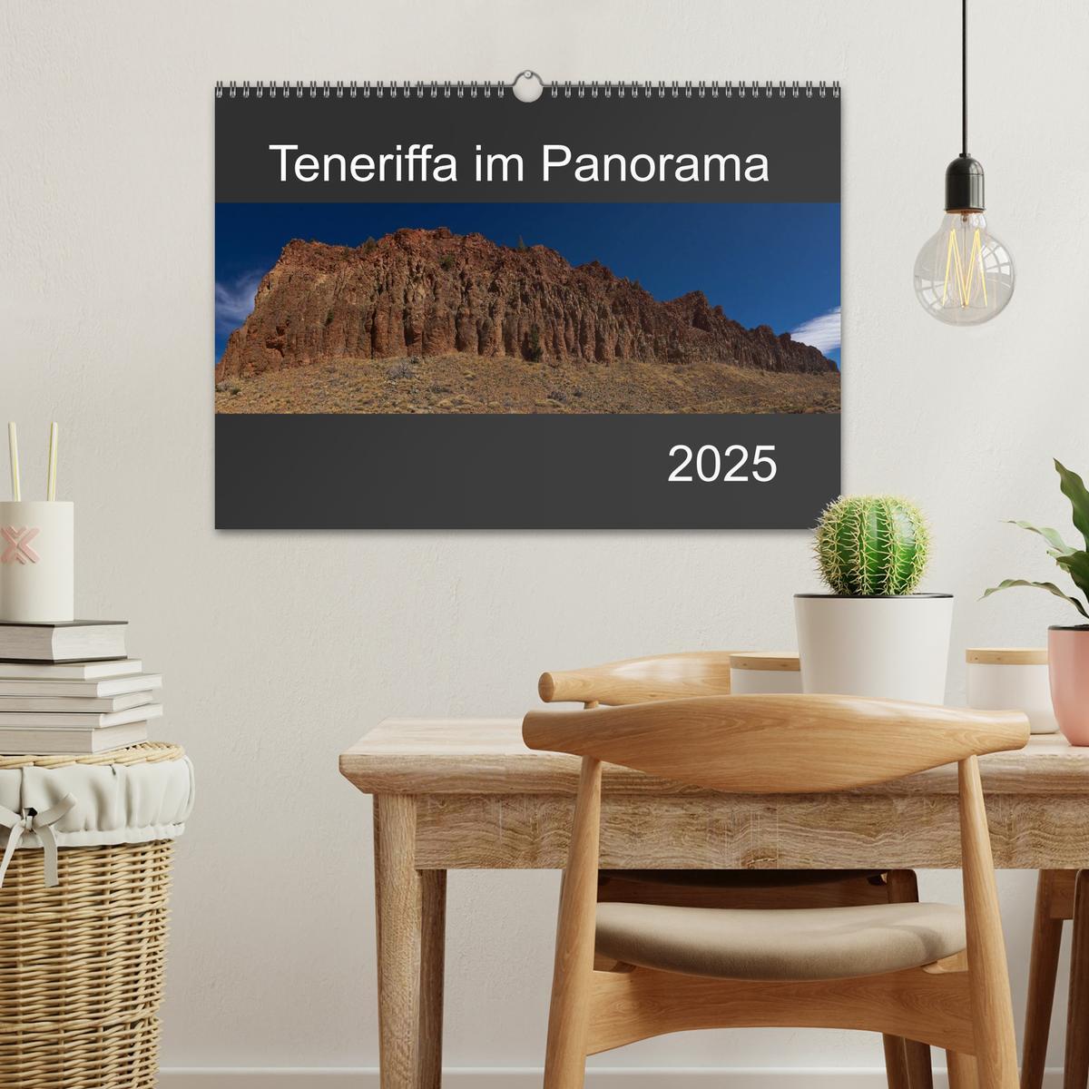 Bild: 9783435562114 | Teneriffa im Panorama (Wandkalender 2025 DIN A3 quer), CALVENDO...