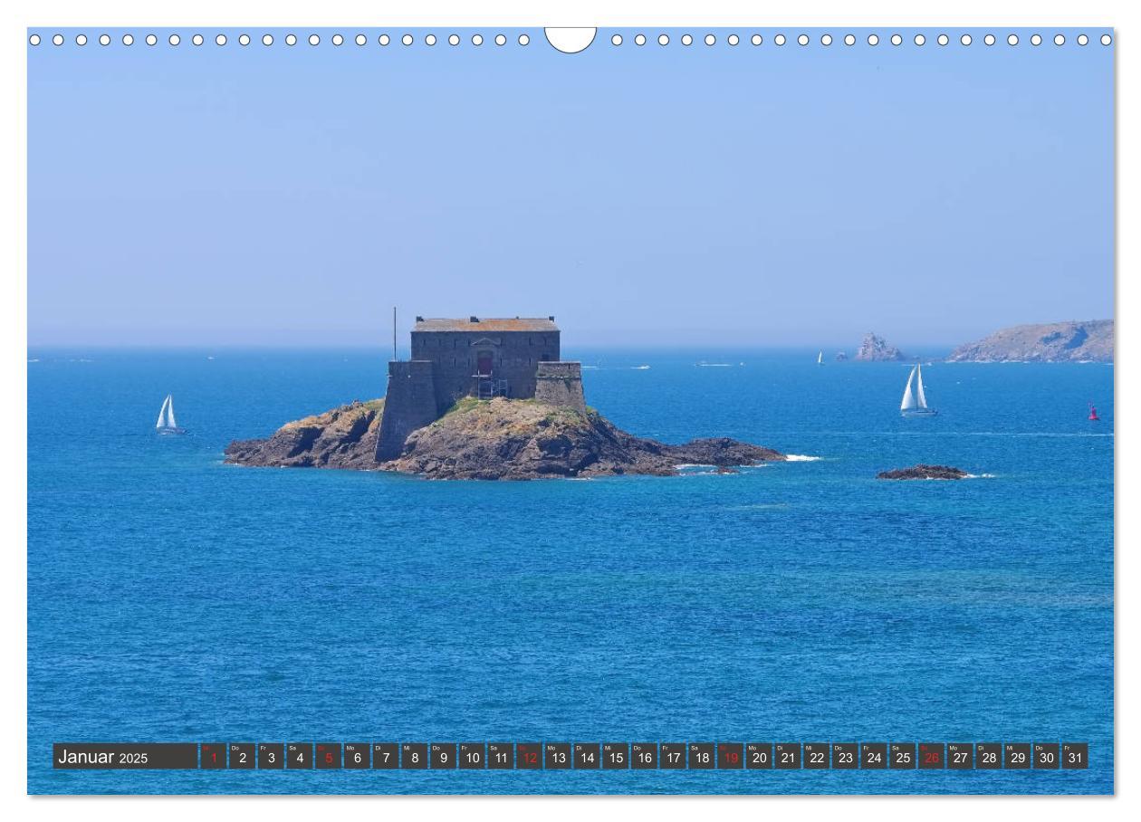 Bild: 9783435345083 | Saint Malo - Stadt der Korsaren (Wandkalender 2025 DIN A3 quer),...