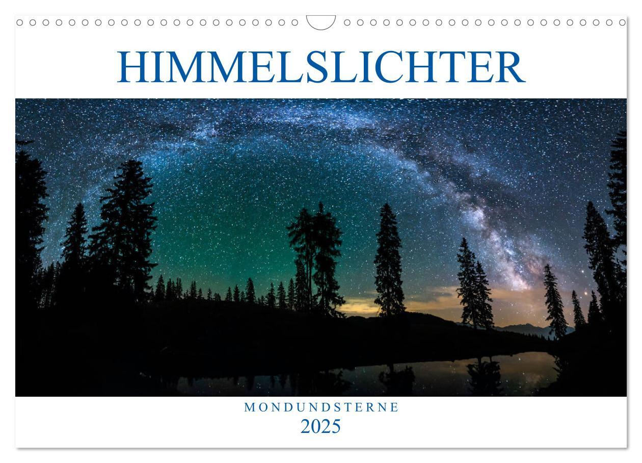 Cover: 9783435424245 | Himmelslichter - Mond und Sterne (Wandkalender 2025 DIN A3 quer),...