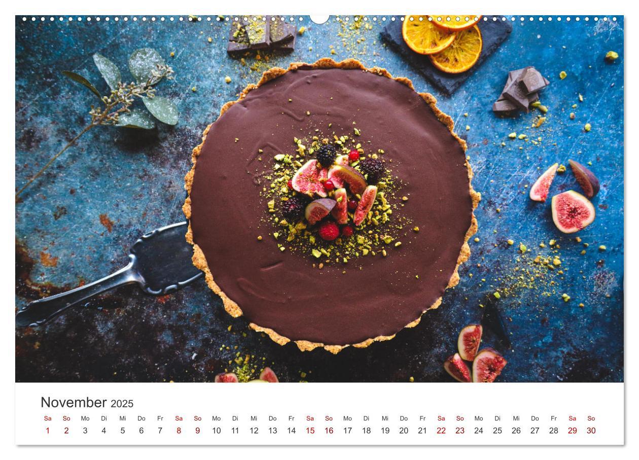 Bild: 9783383927911 | Köstliche Kuchen (Wandkalender 2025 DIN A2 quer), CALVENDO...