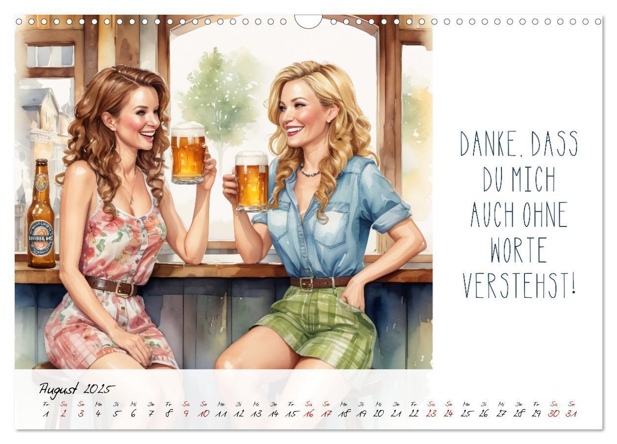 Bild: 9783383775536 | Beste Freundinnen (Wandkalender 2025 DIN A3 quer), CALVENDO...