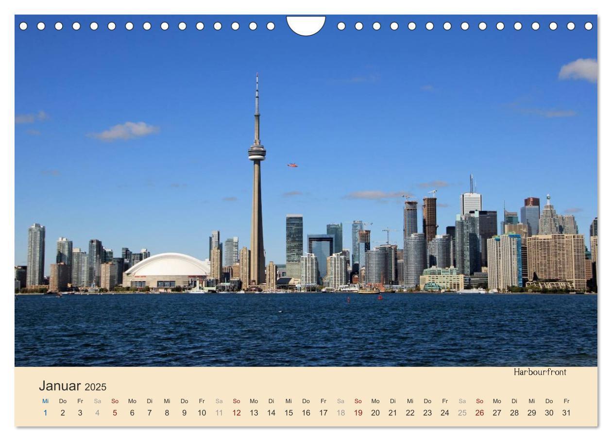 Bild: 9783435735587 | Toronto - Metropole in Ostkanada (Wandkalender 2025 DIN A4 quer),...