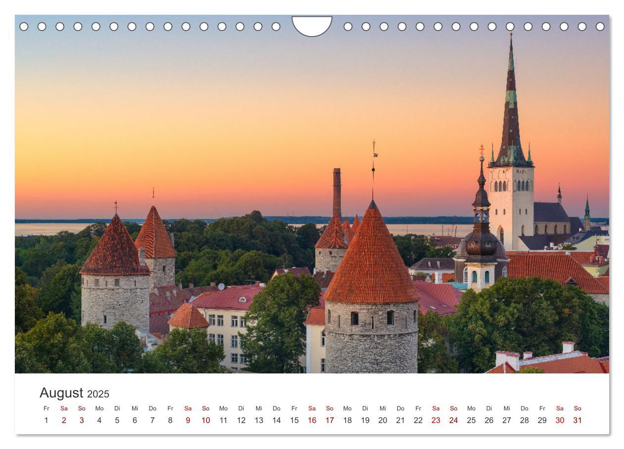 Bild: 9783383986741 | Tallinn - Eine Reise in die Hauptstadt Estlands. (Wandkalender 2025...