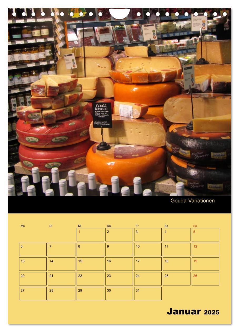 Bild: 9783457064795 | Alles Käse / Planer (Wandkalender 2025 DIN A4 hoch), CALVENDO...