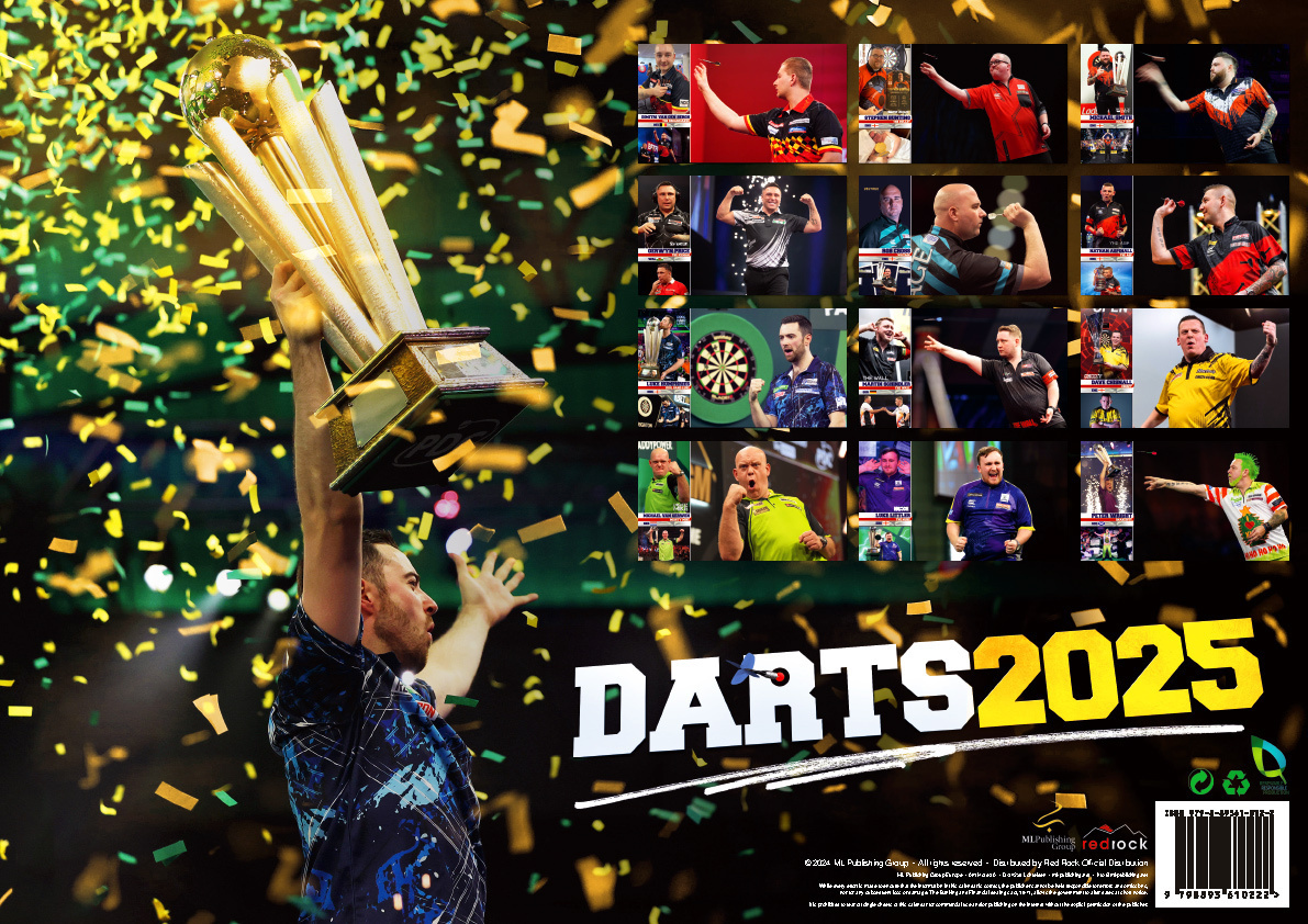 Bild: 9798893610222 | Darts Kalender 2025 | Kalender | 14 S. | Deutsch | 2025