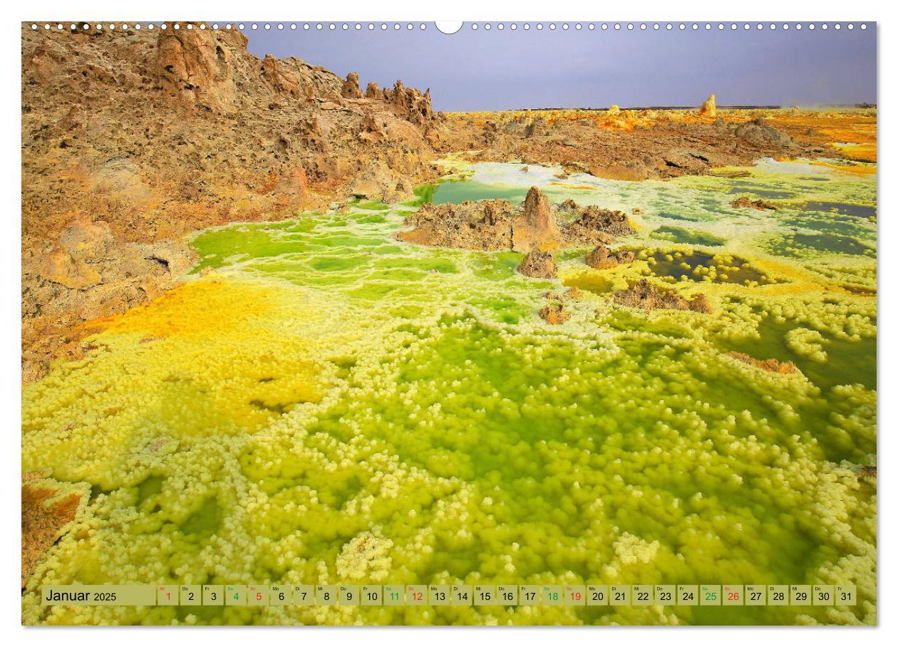 Bild: 9783435477623 | Vulkane Äthiopiens - Erta Ale und Dallol (Wandkalender 2025 DIN A2...