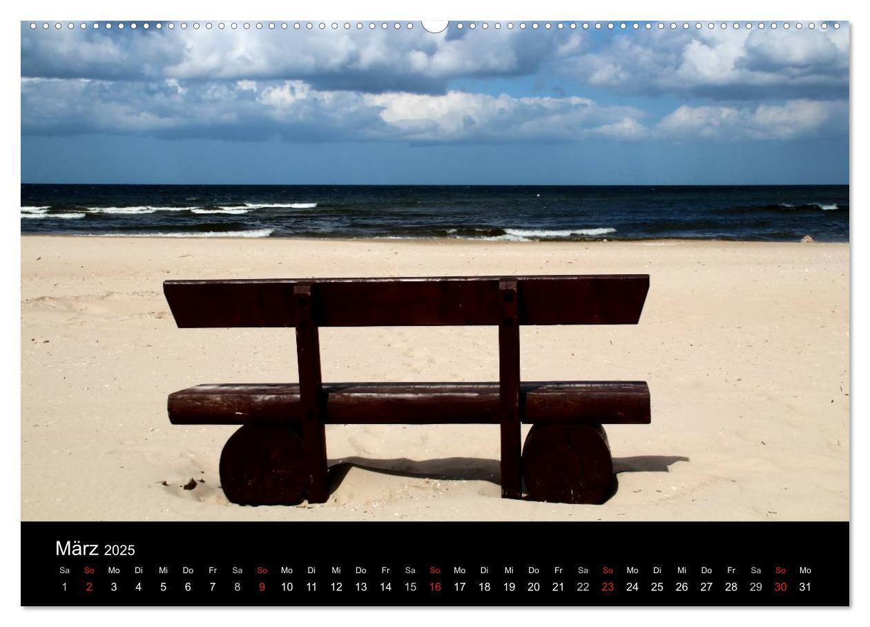 Bild: 9783435811397 | Usedom 2025 (Wandkalender 2025 DIN A2 quer), CALVENDO Monatskalender