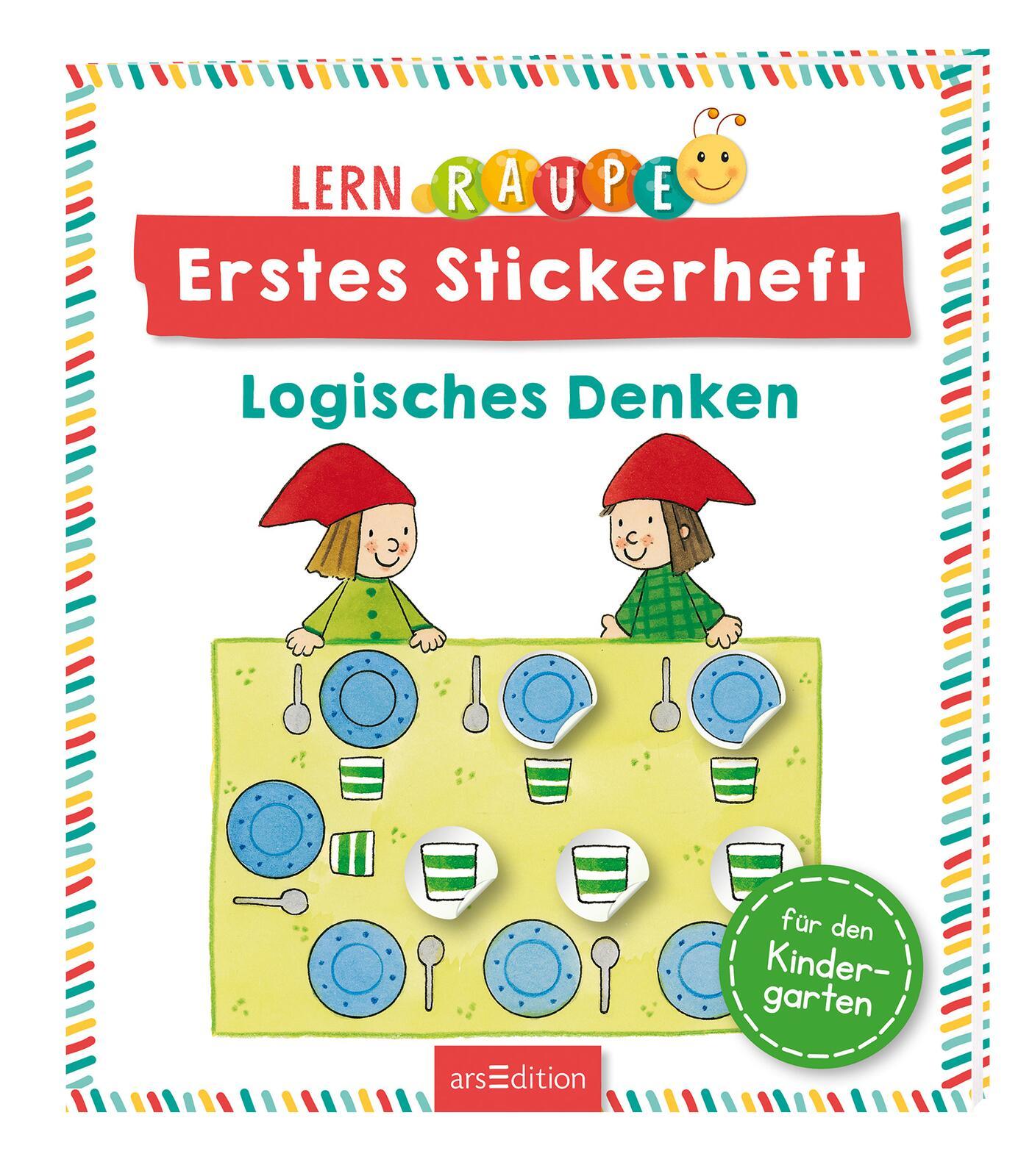 Cover: 9783845841908 | Lernraupe - Erstes Stickerheft - Logisches Denken | Beurenmeister