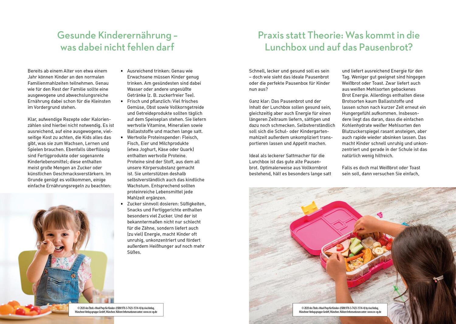 Bild: 9783742315144 | Meal Prep für Kinder | Veronika Pichl | Taschenbuch | 160 S. | Deutsch