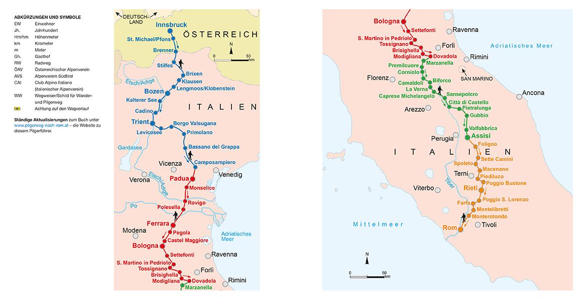 Bild: 9783702242442 | Der Pilgerweg nach Rom | Ferdinand Treml | Taschenbuch | 304 S. | 2024