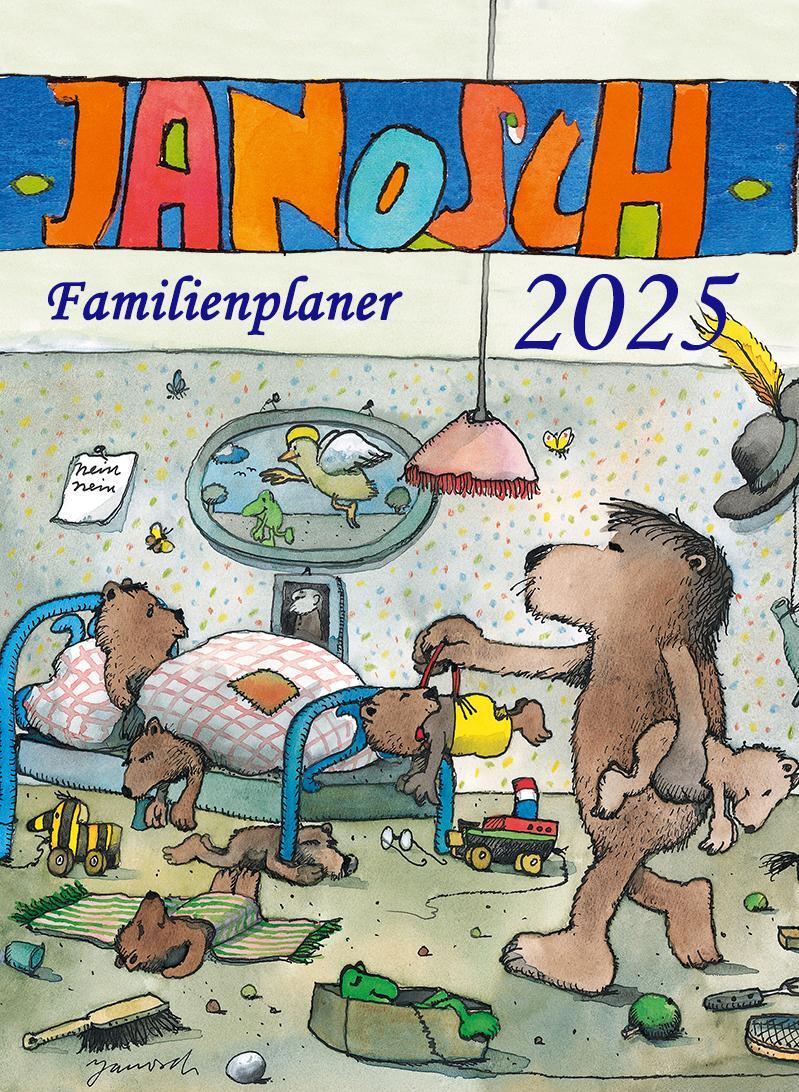 Cover: 9783958780552 | Janosch Familienplaner 2025 | Janosch | Kalender | 12 S. | Deutsch