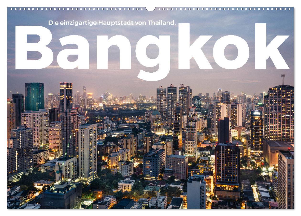 Cover: 9783435005758 | Bangkok - Die einzigartige Hauptstadt von Thailand. (Wandkalender...