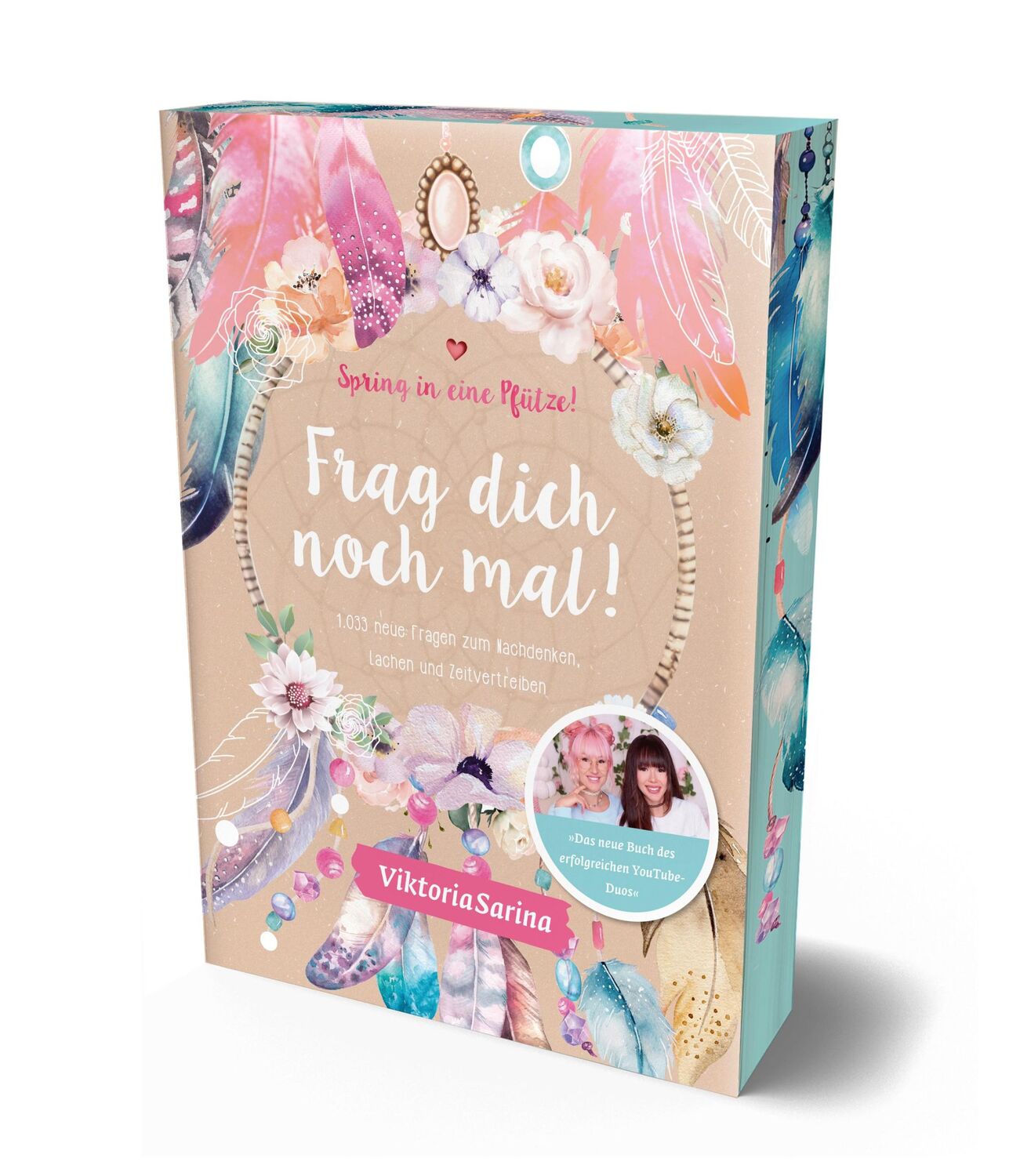 Cover: 9783960964186 | Spring in eine Pfütze! Frag dich noch mal | ViktoriaSarina | Buch