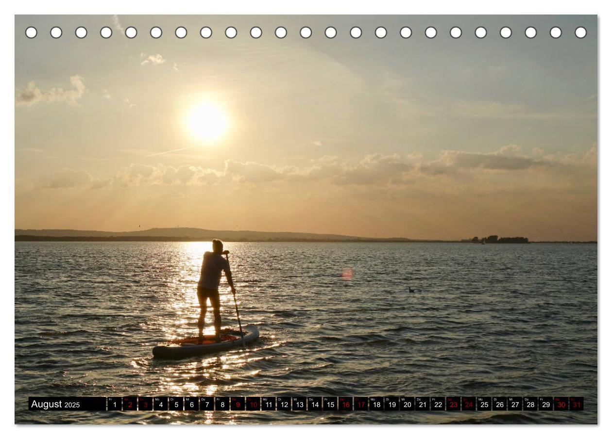 Bild: 9783435282982 | Das Meer bei Steinhude (Tischkalender 2025 DIN A5 quer), CALVENDO...