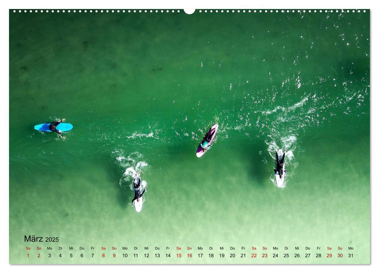 Bild: 9783435329038 | Surfen - die perfekte Welle (Wandkalender 2025 DIN A2 quer),...