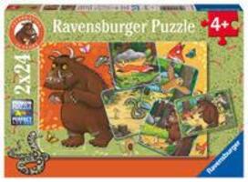 Cover: 4005555010500 | Ravensburger Kinderpuzzle 12001050 - 25 Jahre Grüffelo! - 2x24...