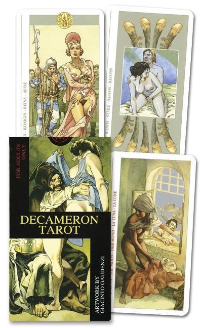 Cover: 9780738702407 | Decameron Tarot Deck | Boxed 78-Card Set [With Instruction Booklet]