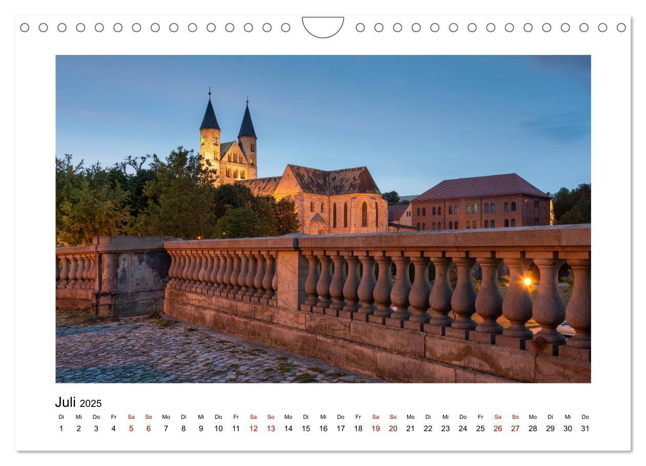 Bild: 9783435204632 | Blue Times - Magdeburg (Wandkalender 2025 DIN A4 quer), CALVENDO...