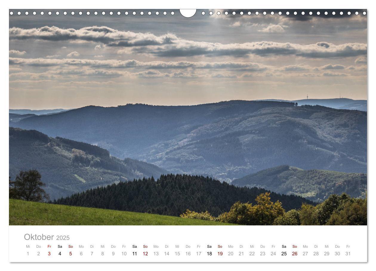 Bild: 9783435400003 | Sauerländer Berge (Wandkalender 2025 DIN A3 quer), CALVENDO...