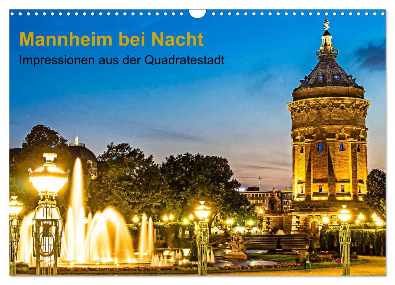 Cover: 9783435618316 | Mannheim bei Nacht - Impressionen aus der Quadratestadt...