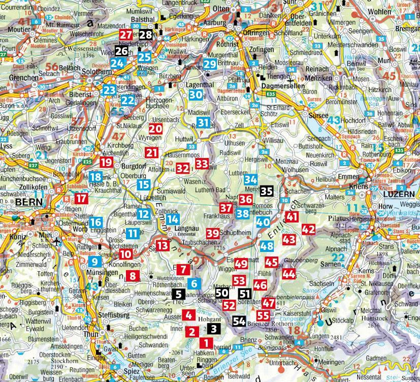 Bild: 9783763344512 | Emmental | mit Oberaargau und Entlebuch. 55 Touren. Mit GPS-Tracks