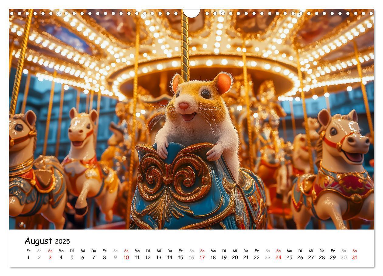 Bild: 9783457211632 | Hamster im Freizeitpark - Lustiger Kalender mit Jahrmarkt-Motiven...