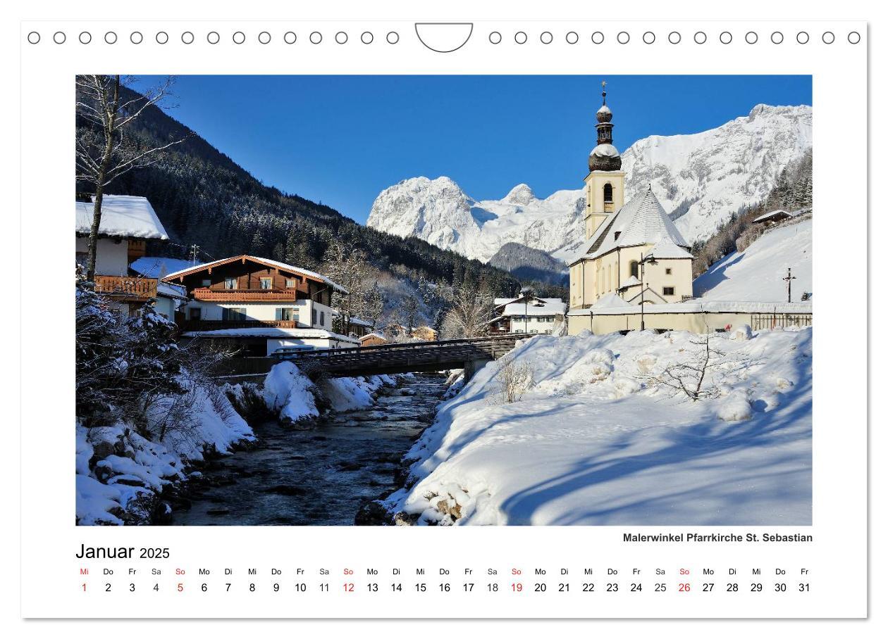 Bild: 9783435493364 | Willkommen im Bergsteigerdorf Ramsau (Wandkalender 2025 DIN A4...