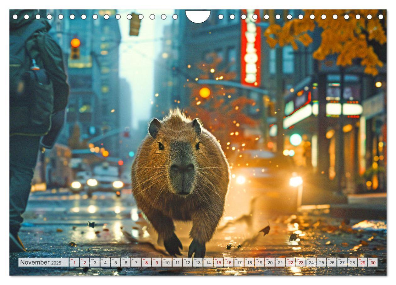 Bild: 9783457163931 | Capybaras im Alltag - Ein Jahr voller Abenteuer (Wandkalender 2025...