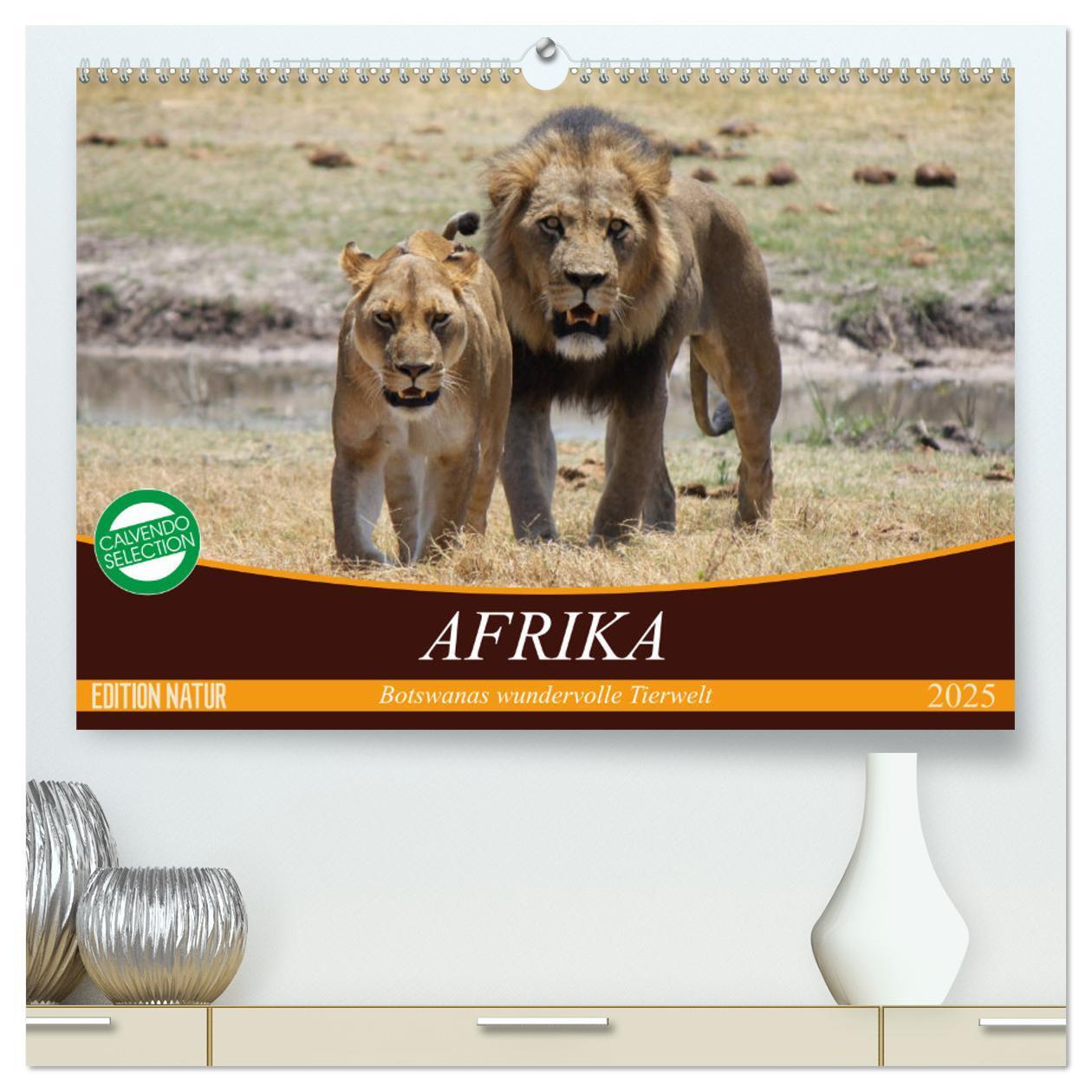 Cover: 9783435406715 | Afrika. Botswanas wundervolle Tierwelt (hochwertiger Premium...