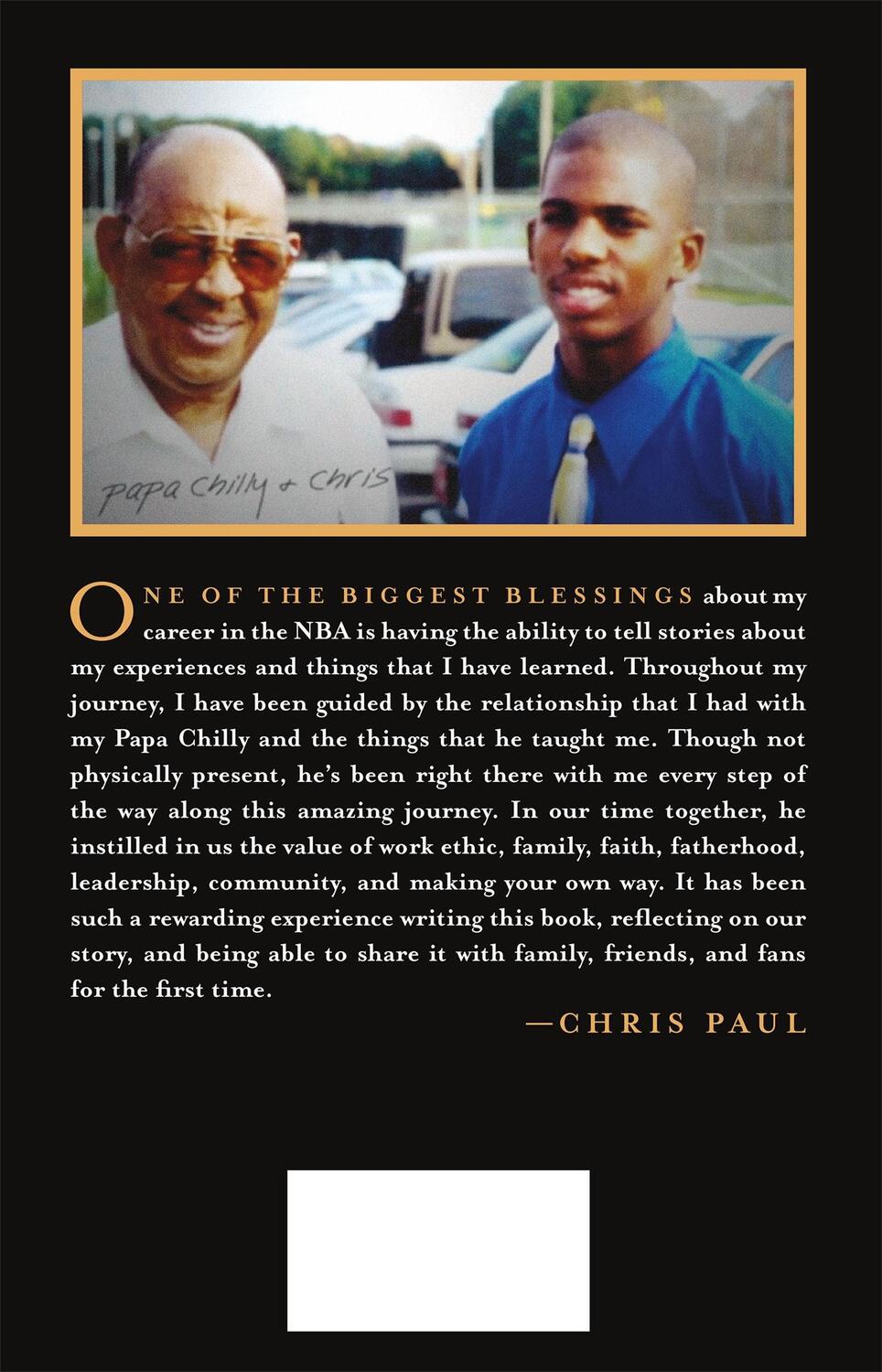 Rückseite: 9781250276711 | Sixty-One | Life Lessons from Papa, on and Off the Court | Chris Paul