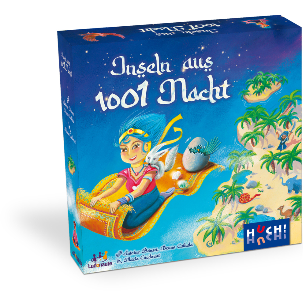 Cover: 3760269592421 | Inseln aus 1001 Nacht | Antoine Bauza (u. a.) | Spiel | In Karton