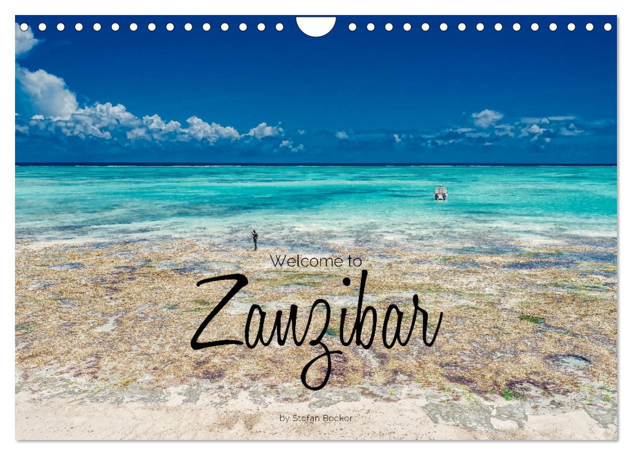 Cover: 9781325945412 | Welcome to Zanzibar (Wall Calendar 2025 DIN A4 landscape), CALVENDO...