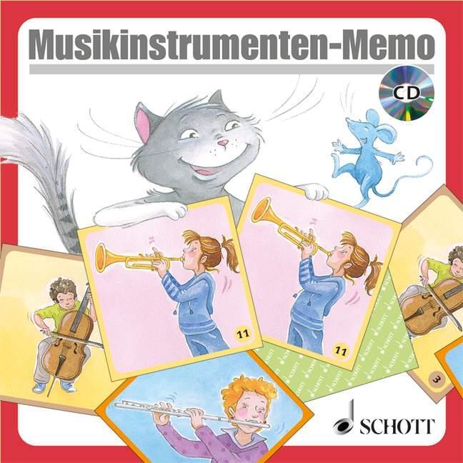 Cover: 9783795700485 | Musikinstrumenten-Memo | Rudolf Nykrin (u. a.) | Spiel | Buch + CD