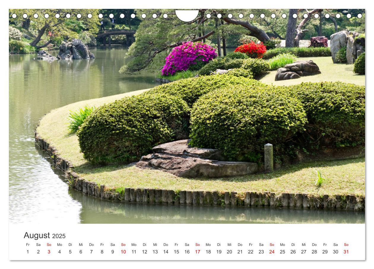 Bild: 9783383968433 | Gärten in Japan (Wandkalender 2025 DIN A4 quer), CALVENDO...