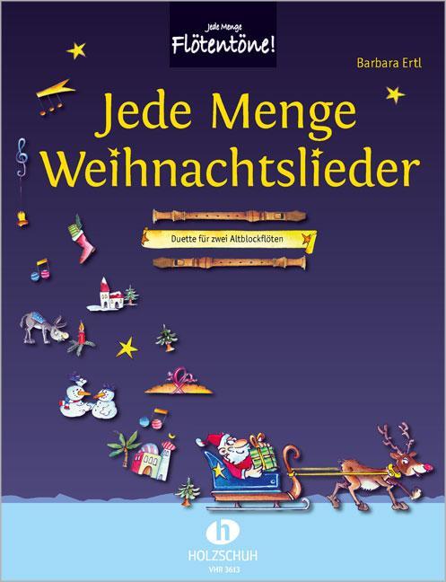 Cover: 4031659036139 | Jede Menge Weihnachtslieder | Duette für zwei Altblockflöten | Ertl