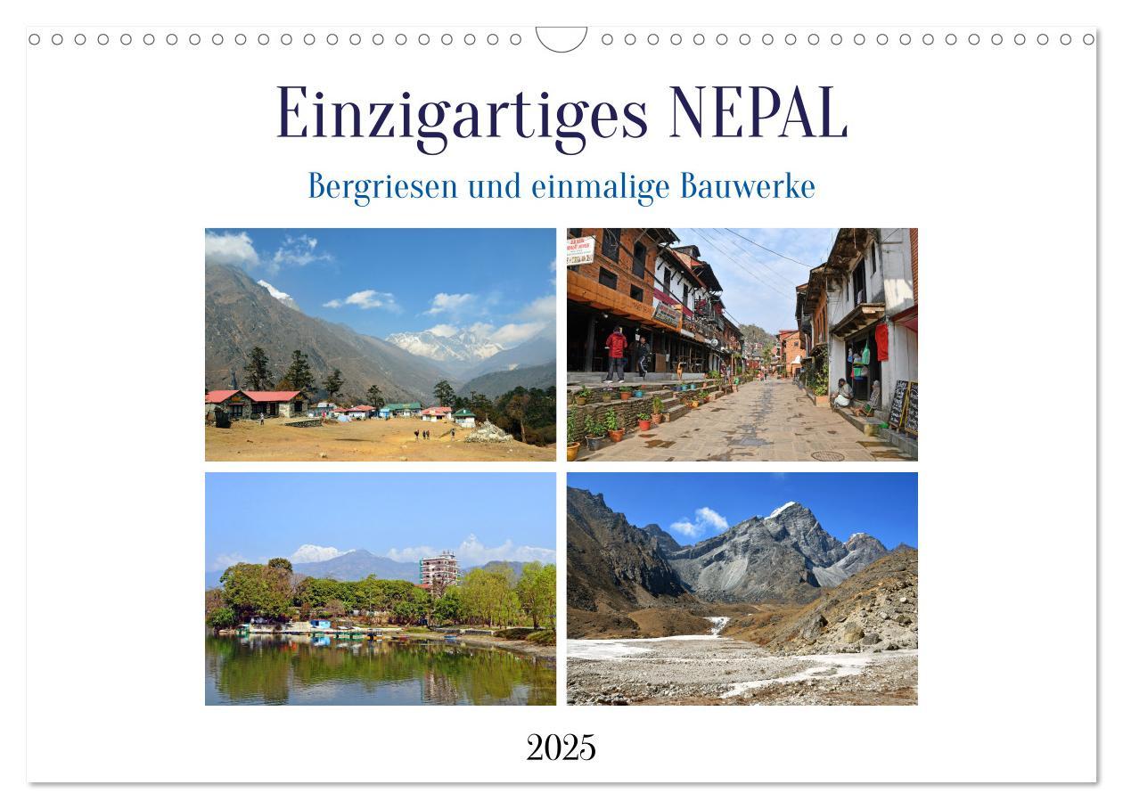 Cover: 9783383822773 | Einzigartiges NEPAL (Wandkalender 2025 DIN A3 quer), CALVENDO...