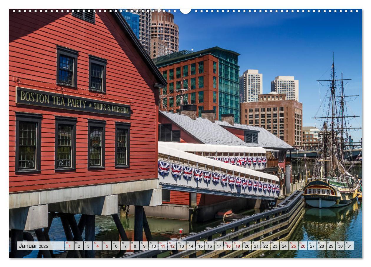 Bild: 9783435370559 | Stadtansichten aus Boston (Wandkalender 2025 DIN A2 quer), CALVENDO...