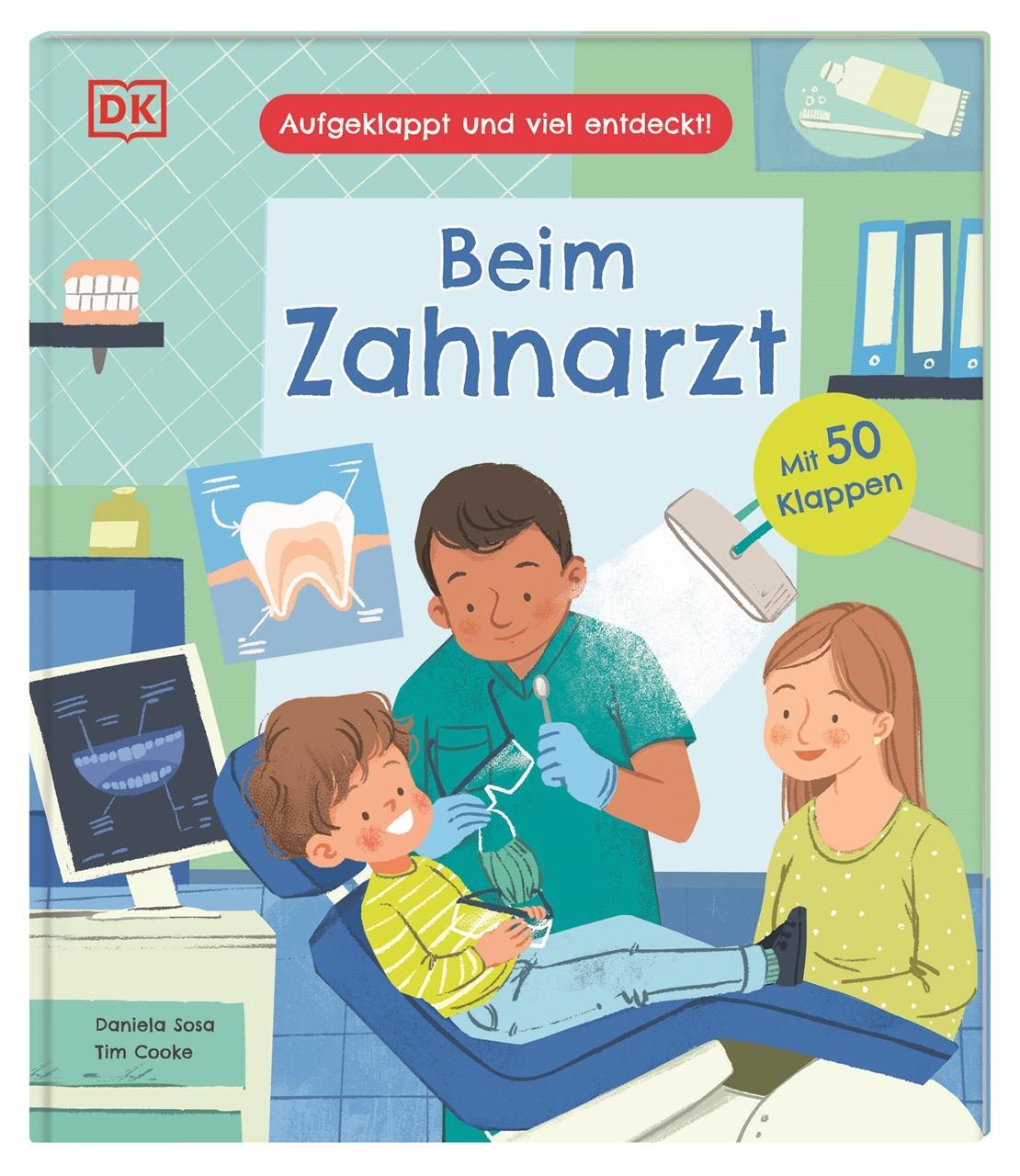 Cover: 9783831047574 | Aufgeklappt und viel entdeckt! Beim Zahnarzt | Tim Cooke | Buch | 2023