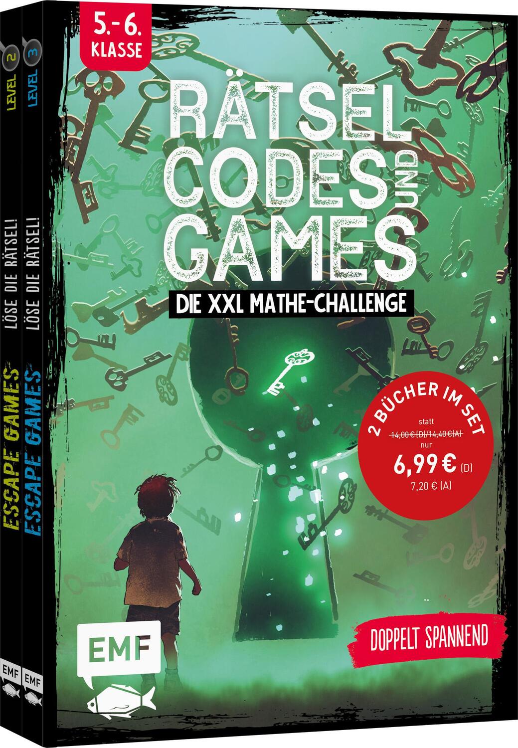 Cover: 9783745922615 | Rätsel, Codes und Games - Die XXL Mathe-Challenge für die 5. und 6....