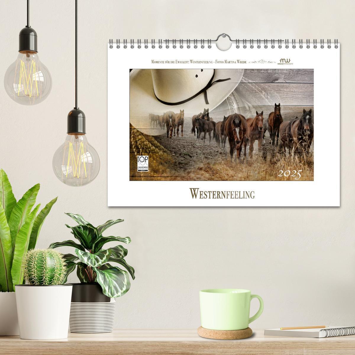 Bild: 9783435490424 | Western-Feeling (Wandkalender 2025 DIN A4 quer), CALVENDO...