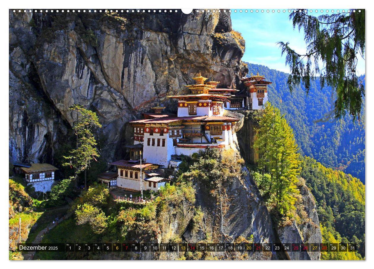 Bild: 9783435332120 | Königreich Bhutan - Juwel am Himalaya (Wandkalender 2025 DIN A2...