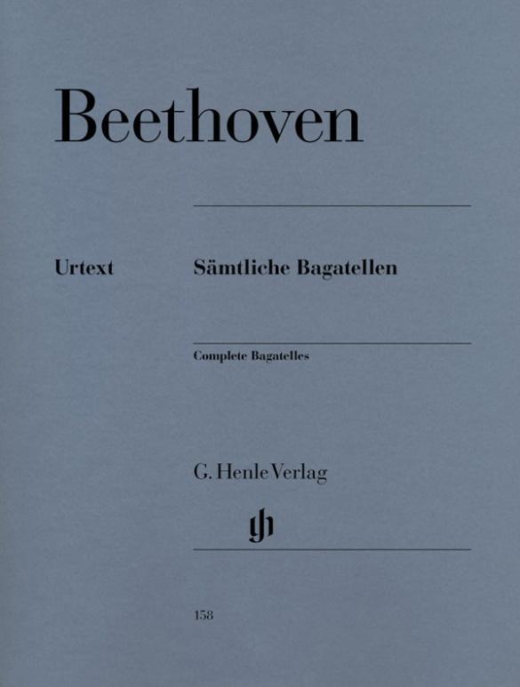 Cover: 9790201801582 | Sämtliche Bagatellen | Ludwig van Beethoven | Taschenbuch | Buch