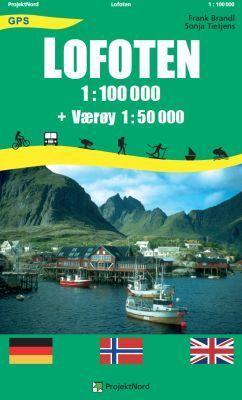 Cover: 9783931099268 | Lofoten 1 : 100 000 | Frank Brandl (u. a.) | (Land-)Karte | 1 S.