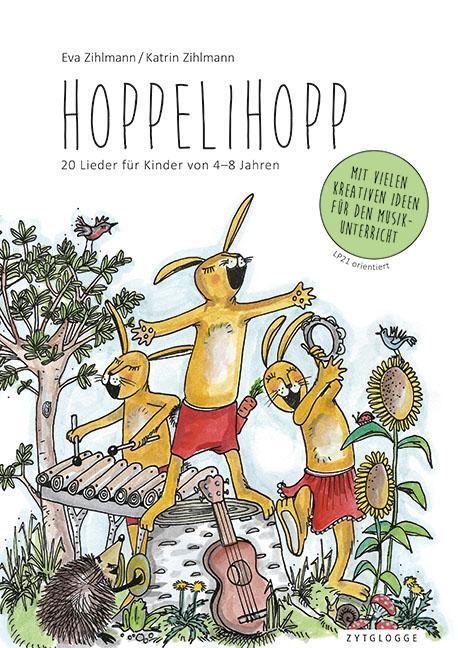 Cover: 9783729609563 | Hoppelihopp Werkbuch | 20 Lieder für Kinder von 4-8 Jahren | Buch